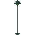 UYHSJK Floor Lamp for Living Room with Round Shade, Reflective Light, Foot Switch, Steel Stand, E27 Base for Bedroom, Office, Green – Free Shipping to Your Home